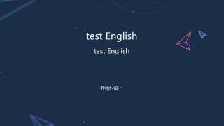 test English